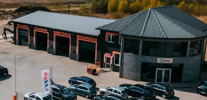 Stanowisko wulkanizacji w warsztacie RAFEX